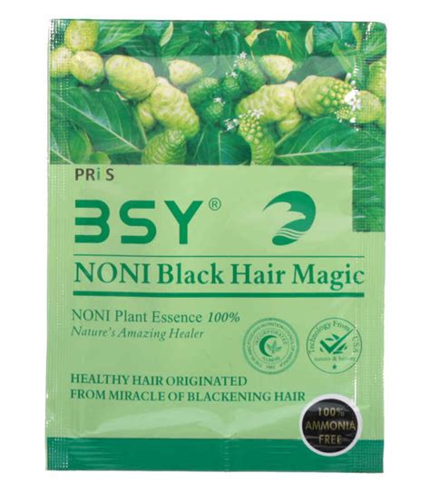 Bsy Noni Black Hair: The Hair Color Solution for All Hair Types